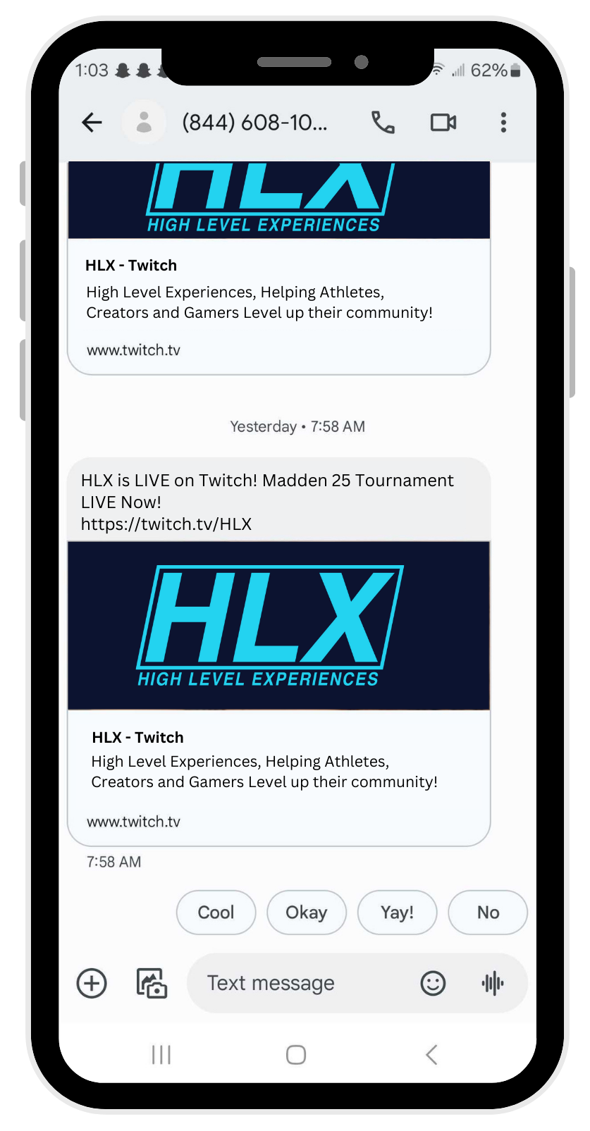 Live Notification